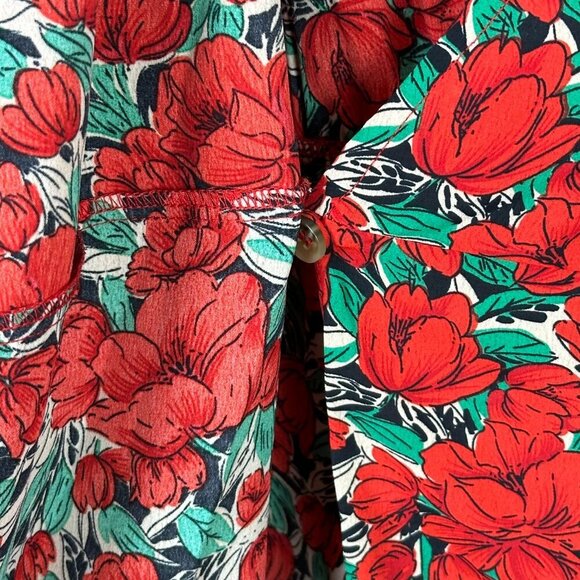 Molly Bracken Poppy Print Wrap Dress - Picture 9 of 14